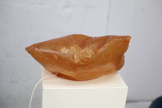 Image 1 of Lamp, Cushion-shaped Light Sculpture, Signed Hajime Goto, Japan