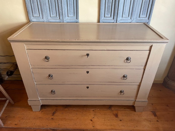 Image 1 of Ladenkast Commode Dressoir Breed 133 cm. Hollands