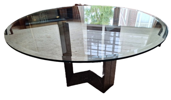 Retro Marble Dining Table Cattelan Italia 1980, Early Diapason Series (photo 3 of 16)