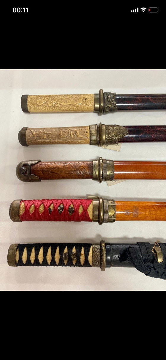 Image 1 of Set di spade decorative asiatiche – Denix (5 pezzi)