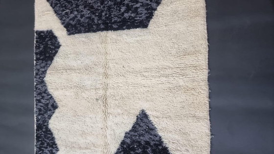 Alfombra tradicional Beni Ouraine tejida a mano y hecha a medida, 2/3 m – Alessi, Wool (photo 5 of 8)