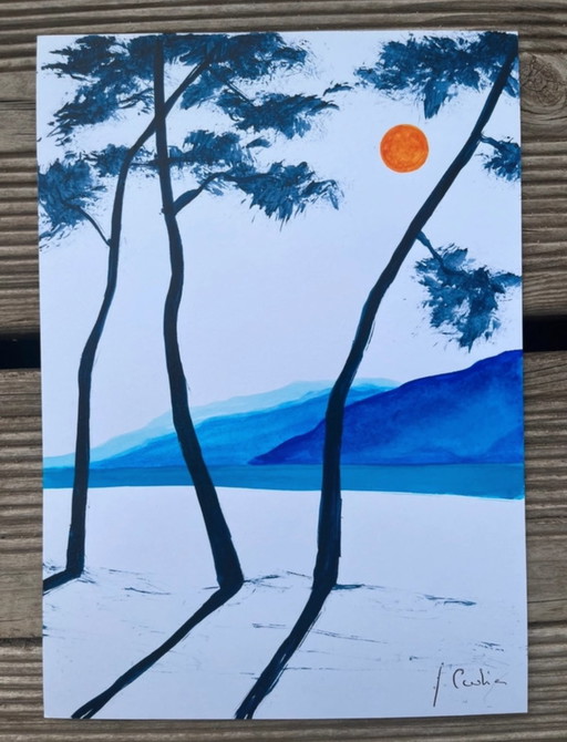Esquisse d’artiste 21x15cm 