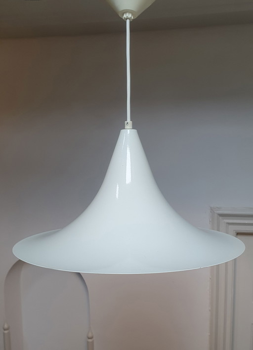 Vintage Heksenhoed hanglamp wit