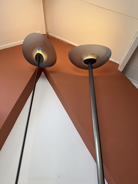 Image 1 of Vintage design sta vloer lamp Artemide Tebe Ernesto Gismondi