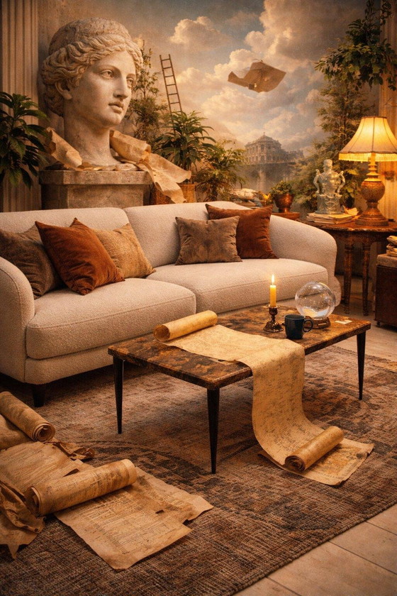 Aldo Tura Mid Century Rectangular Parchment Low Coffee Table mod. 825 Itayl 1950 – Wood, Mid Century Modern (photo 8 of 27)