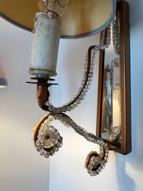 Image 1 of Vintage shabby chic wall sconces