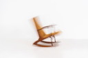 Fauteuil à bascule de Georg Jensen pour Kubus (Danemark, années 1950).