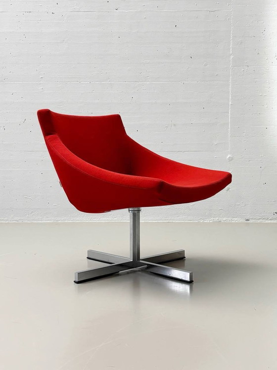 Image 1 of Bocu Armchair By Jörg Boner For Team By Wellis In Red