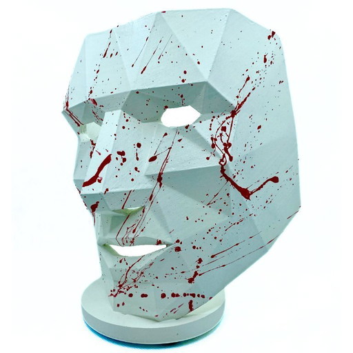 Rosa - Máscara - Escultura artística