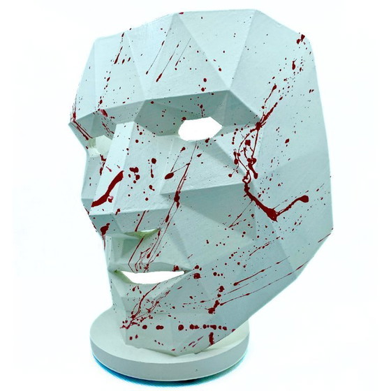 Image 1 of Rosa - Máscara - Escultura artística