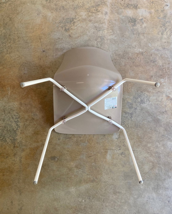 Image 1 of 4x Scab Design Zebra Chair Taupe