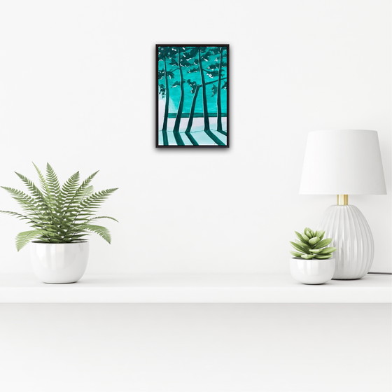 Image 1 of Gouache painting on 300g paper. 30x21cm