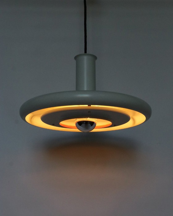 Vintage Danish Hanging Lamp 'Optima' from Fog & Mørup – Pendant lamps, Metal (photo 5 of 10)