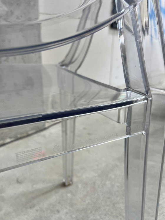 Image 1 of Ghost Chairs von Kartell, entworfen von Philippe Starck