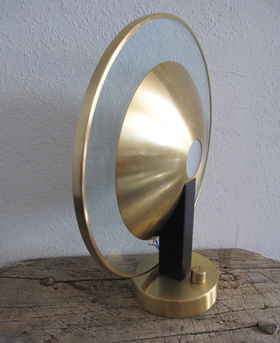 2x Applique lamp.L.M. Estiluz, Modello A-1069 Oro, stile Hollywood Regency - Spagna - anni '80 (foto 5 di 10)