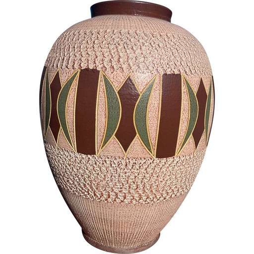 Vase en céramique vintage, 1950