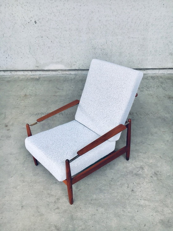 Image 1 of Poltrona Fauteuil in stile scandinavo moderno di metà secolo, Danimarca, anni '60