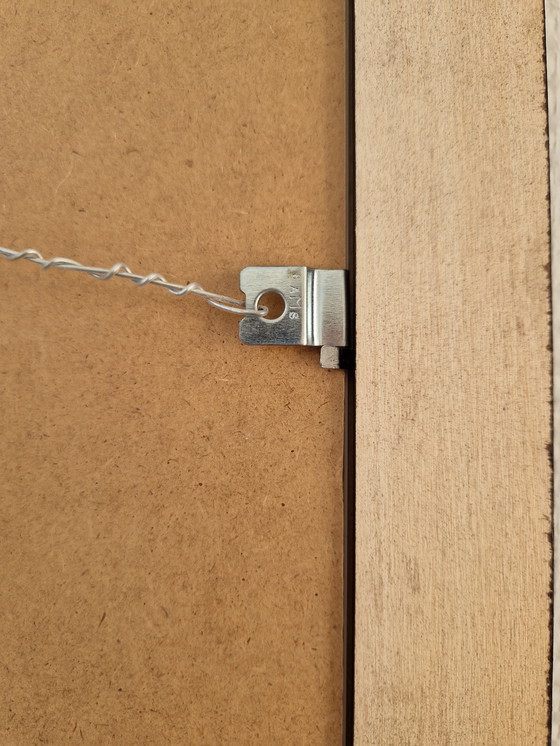 Image 1 of Large Franckie Alacron woman in red raincoat pop art icon