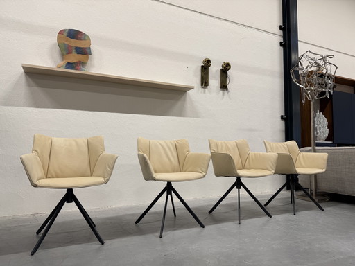 4 Label van den Berg Gustav jr dining chairs
