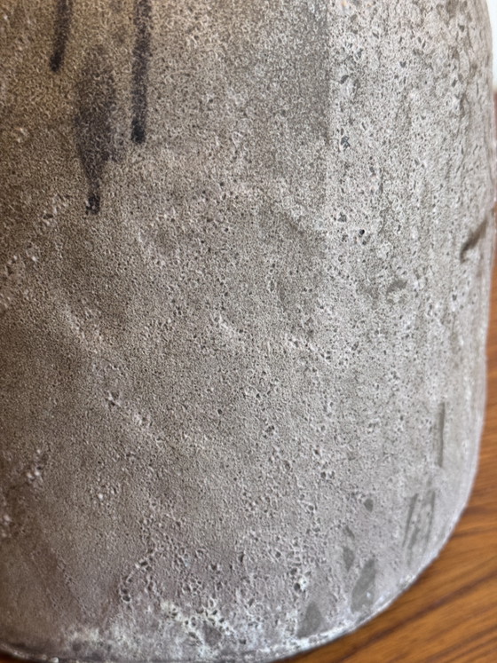 Vintage Brutalist Ceramic Table Lamp (photo 10 of 13)