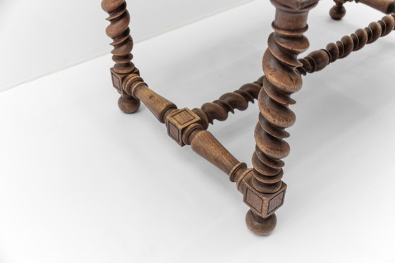 Image 1 of French Barley Twist Writing Desk