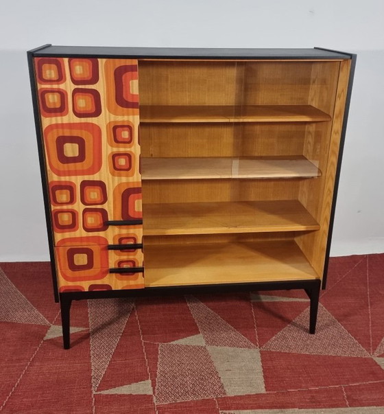 Image 1 of Vintage vitrinekast jaren 70