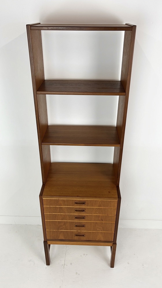 Image 1 of Bibliothèque suédoise vintage en teck