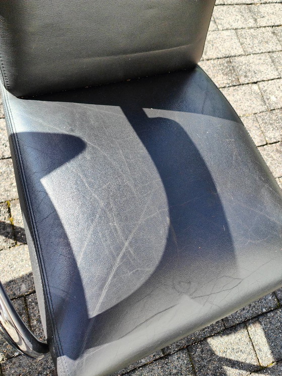 4 Gelderland 5480 Chairs in Black Leather – Dining chairs (photo 14 of 18)