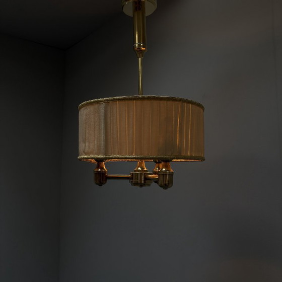 Image 1 of Pendente in ottone in stile moderno di metà secolo, anni '60, Germania