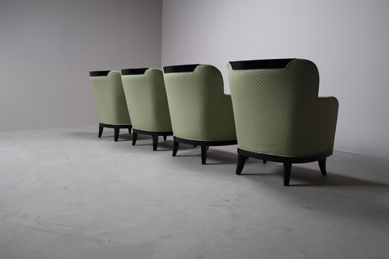 Image 1 of Satz von vier Art-Déco-Sesseln, 1930-1950