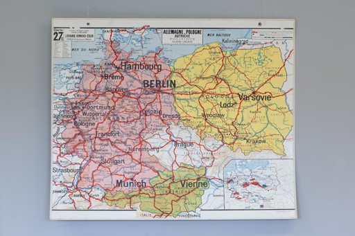 School map Germany