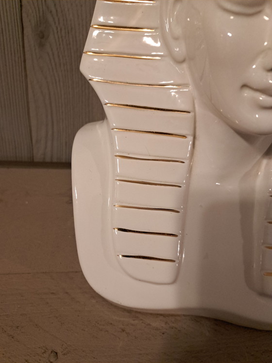 Image 1 of Lampe de table pharaon vintage années 70