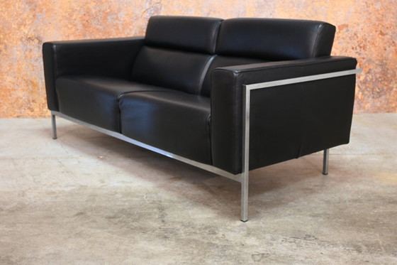 Image 1 of Canapé design Harvink Kadanz en cuir noir