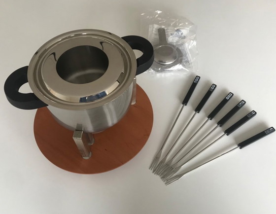 Image 1 of Padella per fonduta Spring - Set per fonduta Domo Svizzera - Nuovo