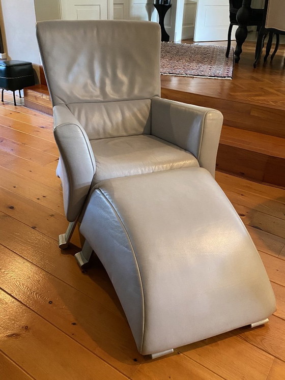 Sillón Rolf Benz 322 – Sillones, Leather, Aluminium (photo 5 of 8)