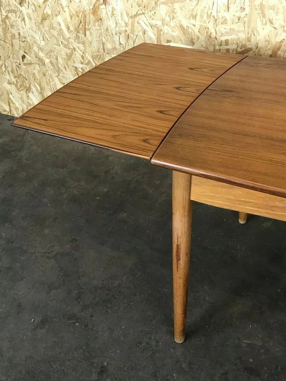 Image 1 of 60s 70s Oak Teak Dining Table Danish Modern Design Denmark 60s