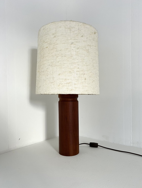 Image 1 of Vintage Teak Table Lamp '60s