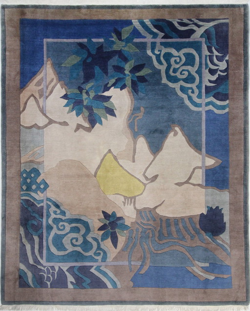 Modern design Nepal vloerkleed 295 x 245 cm