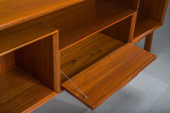 Image 1 of Teak Model 75 Desk from Omann Jun Møbelfabrik, 1960s