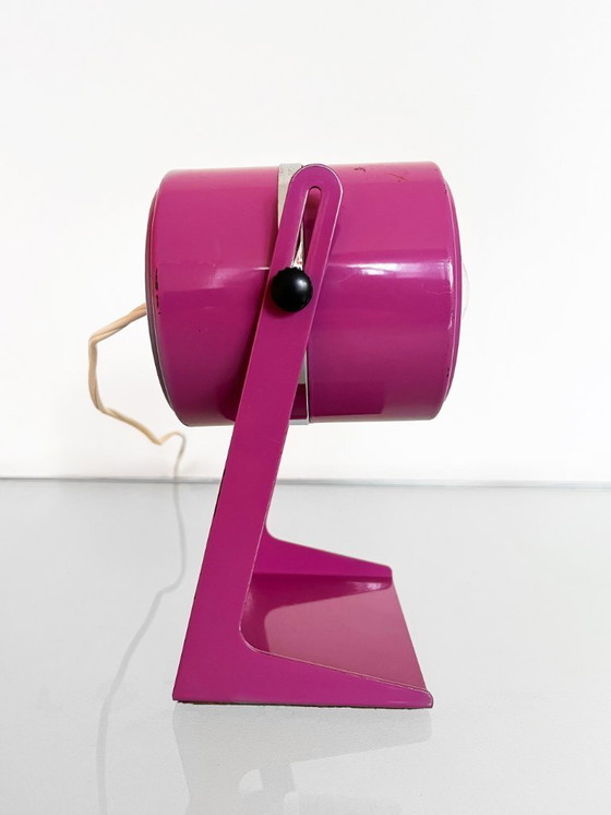 Image 1 of Lampe de table Elma violette vintage de style Space Age