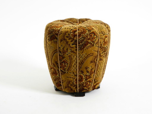 Originaler Pouf-Hocker von Jindrich Halabala aus dem Jahr 1958 – Hergestellt in Tschechien