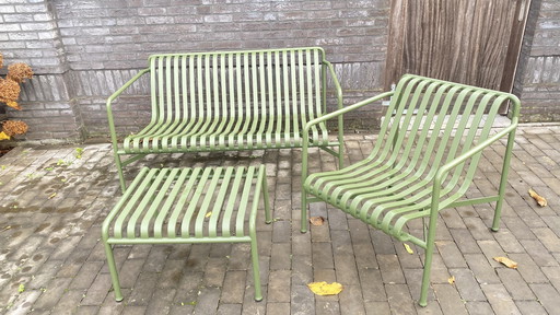 Ensemble de jardin Hay Palisades - Vert olive