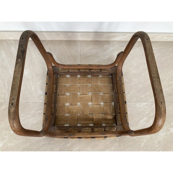 Image 1 of Vintage Stool Thonet B313 by Frank Josef  1930