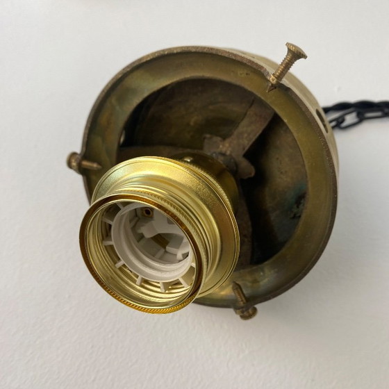 Image 1 of Vintage Art Deco XL hanglamp