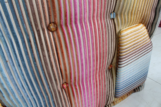 Image 1 of Roche Bobois Mah Jong Modular Sofa Missoni Stoff Hans Hopfer, Satz von 18
