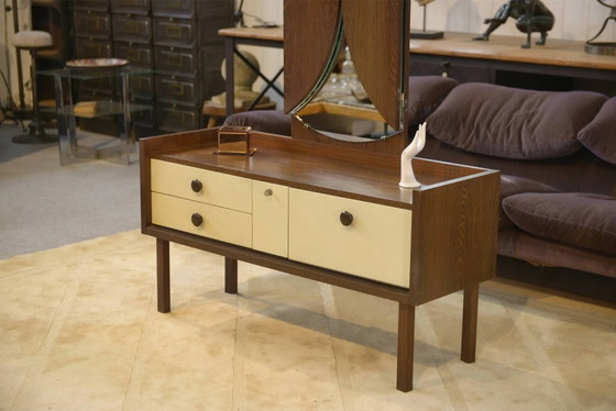 Wenge hairdresser from the 1990s – Dressing tables, Wood, Vintage (photo 5 of 12)