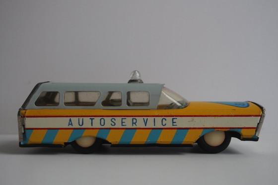 Image 1 of Vintage tin model car, Czechoslovakia, 1960's.