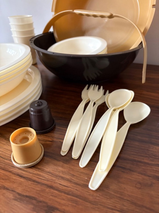 Image 1 of Set da picnic vintage retrò Milton, design iconico degli anni '70.