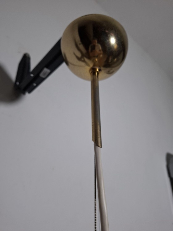 Lampadario anni sfera anni 70s – Lampade a sospensione, Vetro, Metallo (photo 10 of 10)