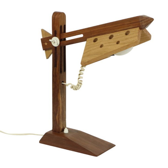 Image 1 of Unique Wooden Lamp